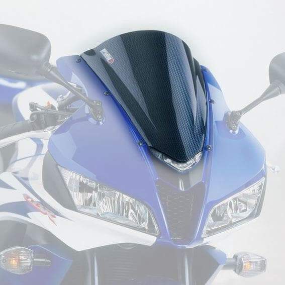 Racing Screen Carbon Look For Honda CBR 600 RR 2007-2012