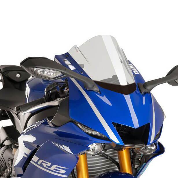 Racing Screen Clear For Yamaha YZF-R6 2017-Current