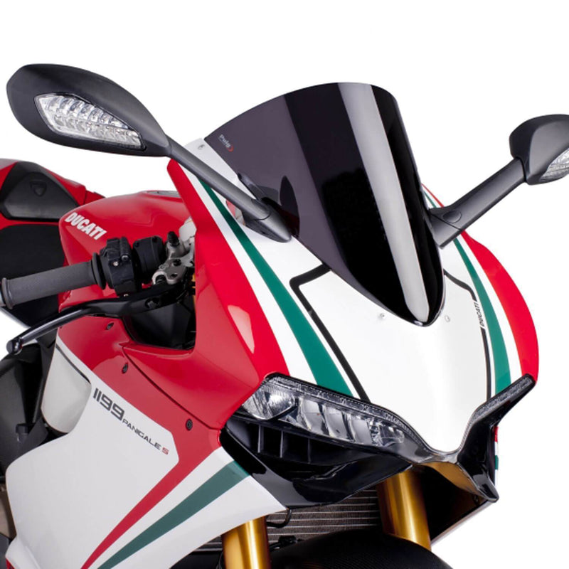 Racing Screen Dark Smoke For Ducati 1199 Panigale 2012-2015