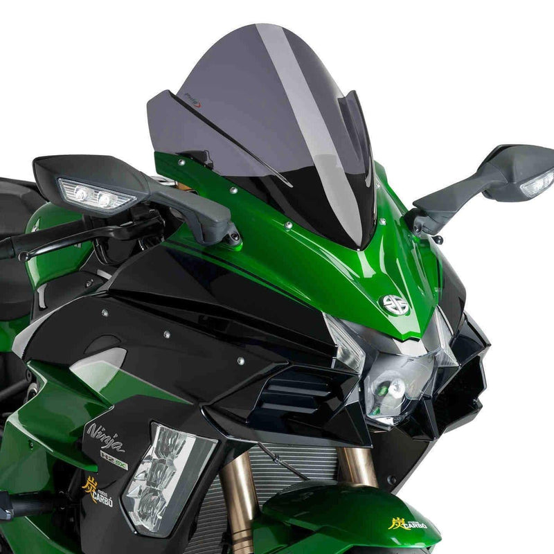 Racing Screen Dark Smoke For Kawasaki Ninja H2 SX 2018-2022