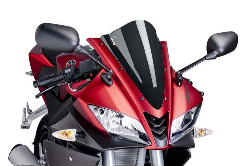 Racing Screen Dark Smoke For Yamaha YZF-125 R 2008-2018