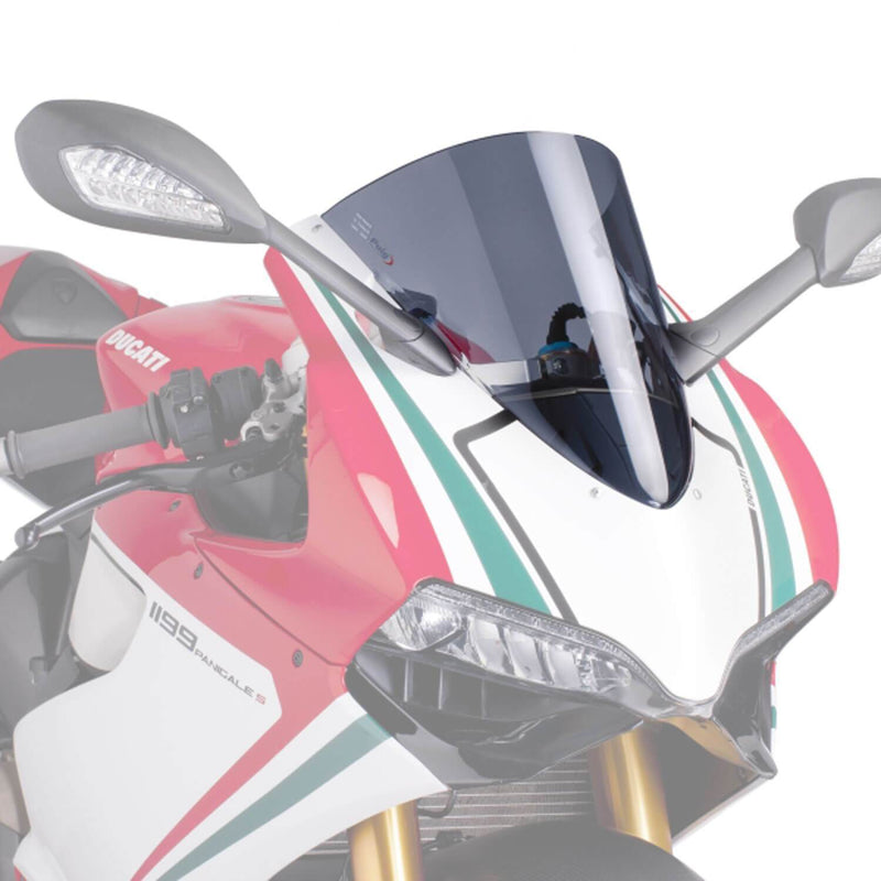 Racing Screen Light Smoke For Ducati 1199 Panigale 2012-2015