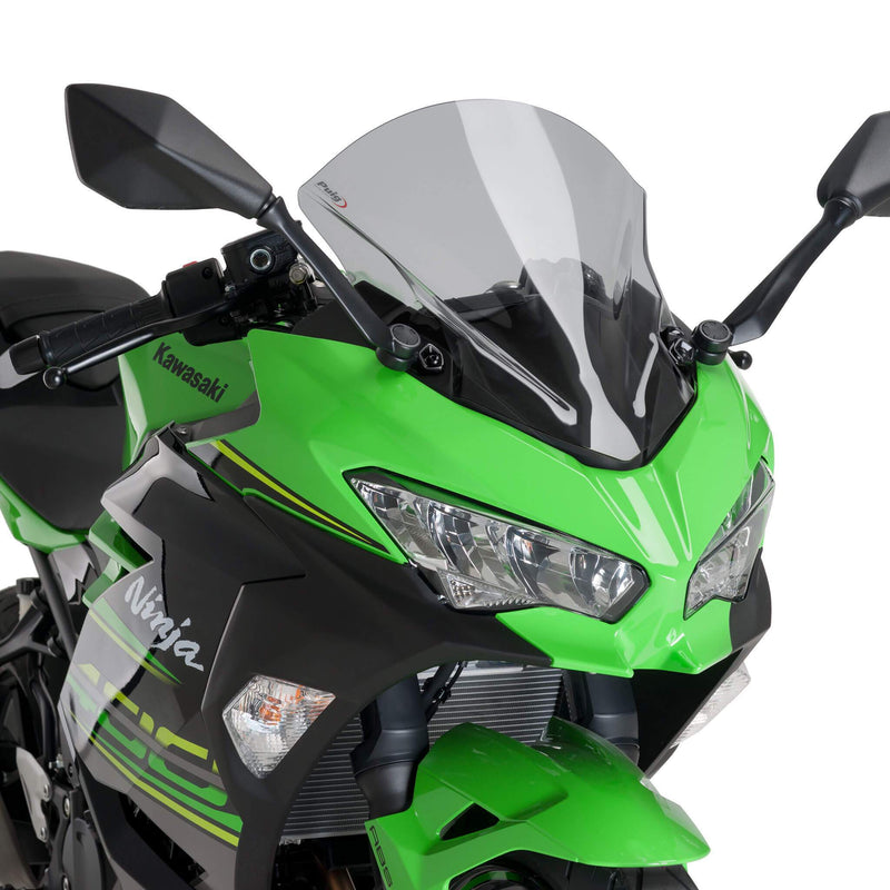 Racing Screen Light Smoke For Kawasaki Ninja 400 2018-Current