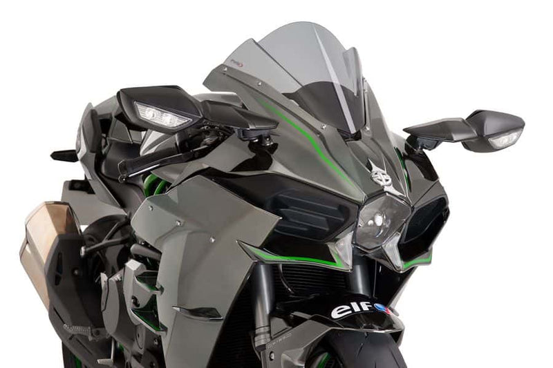 Racing Screen Light Smoke For Kawasaki Ninja H2 2015-Current