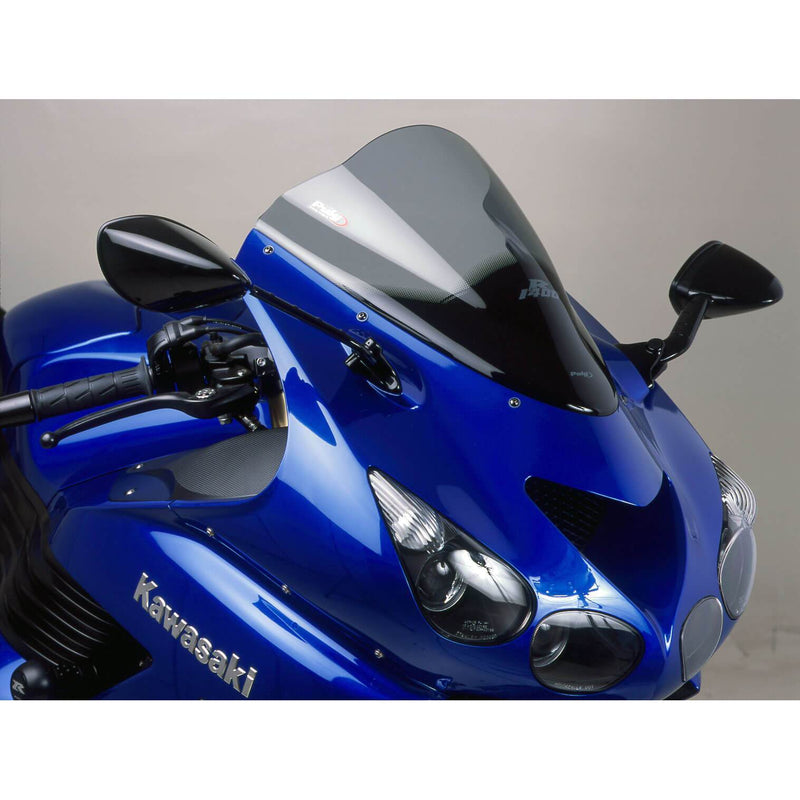 Racing Screen Light Smoke For Kawasaki ZZR 1400 2006-Current