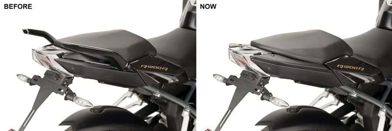 Rear Infill Panels For Matte Black For BMW R1200 R 2015-2018