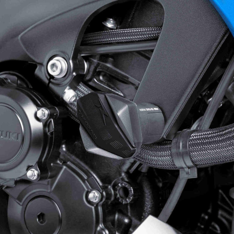 Replacement Hi-Tech Pro Frame Sliders (Rubber Caps only) Black