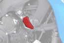 Replacement Hi-Tech Pro Frame Sliders (Rubber Caps only) Red