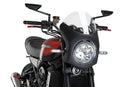 Retro Semi Fairing Black with Clear Screen For Kawasaki Z 900 RS 2017-Current
