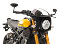 Retro Semi Fairing Carbon Look with Light Smoke Screen For Royal Enfield Interceptor 650 2018-Current