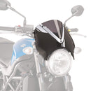 Retrovision Nose Fairing Black with Dark Smoke Screen For Suzuki SV 650 N 2016-Current