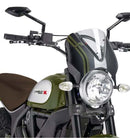 Retrovision Nose Fairing Carbon Look with Clear Screen For Ducati Scrambler Classic 2015-2018