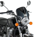 Retrovision Nose Fairing Carbon Look with Dark Smoke Screen For Honda CB 1100 2013-2014