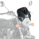 Retrovision Nose Fairing Carbon Look with Dark Smoke Screen For Honda CB 1100 2013-2014