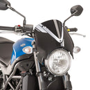 Retrovision Nose Fairing For Matte Black with Black Screen For Suzuki SV 650 N 2016-Current