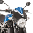 Retrovision Nose Fairing For Matte Black with Blue Screen For Suzuki SV 650 N 2016-Current
