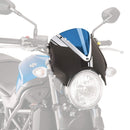Retrovision Nose Fairing For Matte Black with Blue Screen For Suzuki SV 650 N 2016-Current