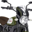 Retrovision Nose Fairing For Matte Black with Clear Screen For Ducati Scrambler Cafe Racer 2017-Current