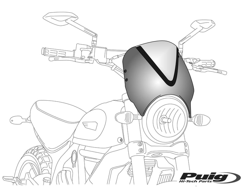 Retrovision Replacement Screen Light Smoke