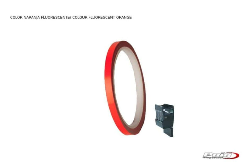 Rim Tape with Applicator For Fluorescent Orange