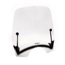 Scooter Windscreen Clear (M8 Thread Kit) (Mirror Mounted)