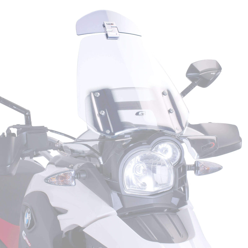 Screen Deflector Clip on Clear 1 Fit