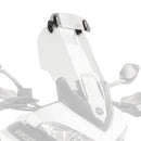 Screen Deflector (Clip On for OEM Screen) Light Smoke For Aprilia Caponord 1200 2013-2016