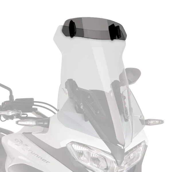 Screen Deflector (Clip On for Touring Screen) Dark Smoke |