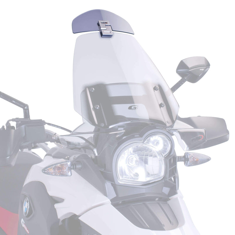 Screen Deflector Clip on Light Smoke 1 Fit