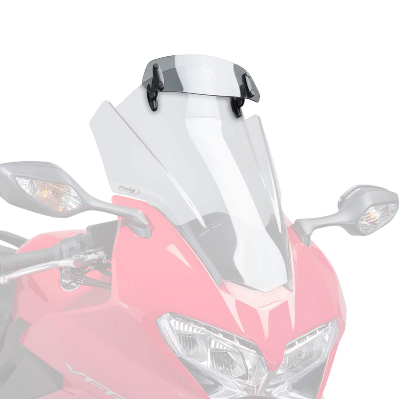 Screen Deflector (Drill Fit for OEM Screen) Light Smoke |
