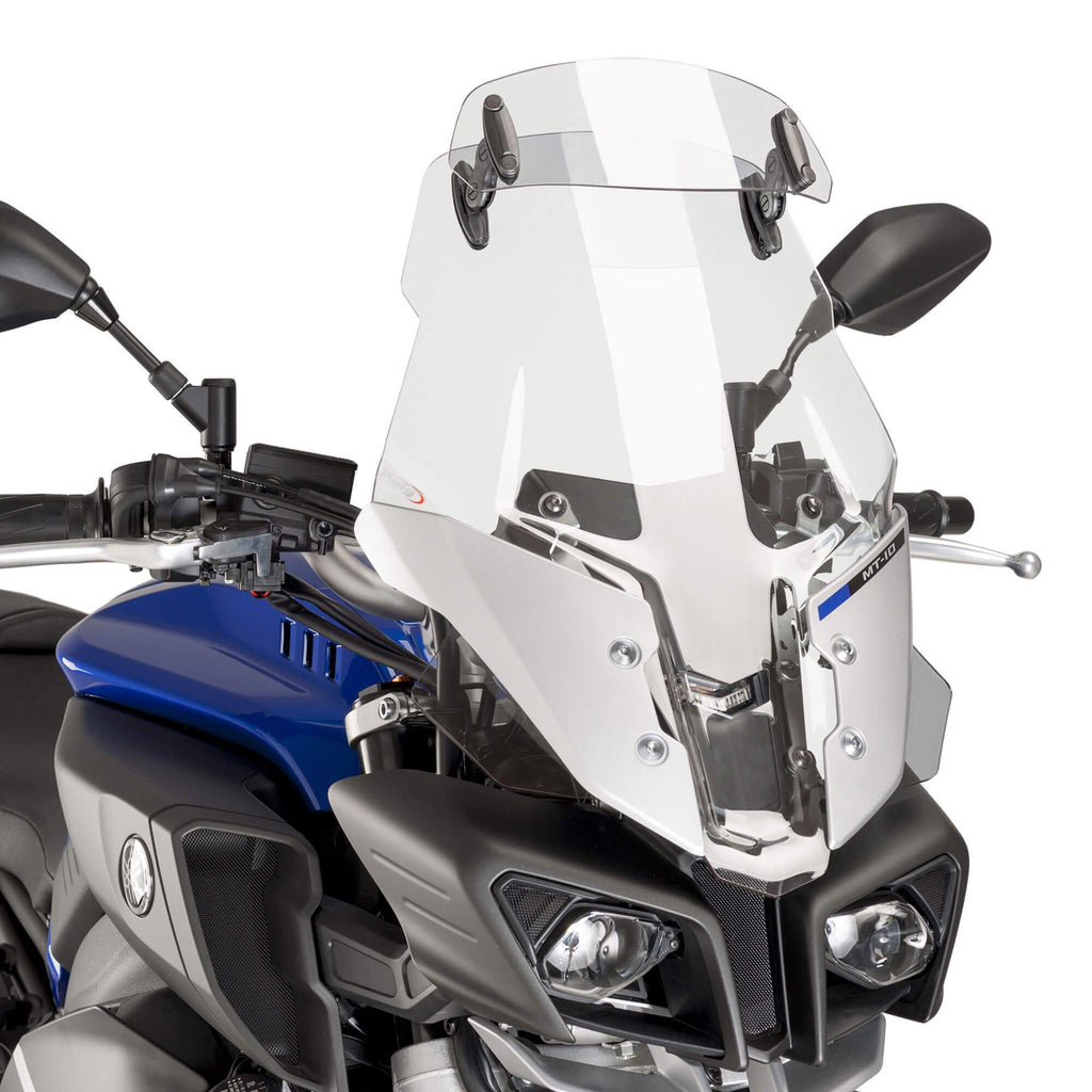Computer Screen Deflector Screen Deflector (Drill Fit for Touring Screen) Clear