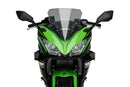 Side Downforce Spoilers Black For Kawasaki Ninja 650 2017-2019