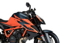 Side Downforce Spoilers Black For KTM 1290 Superduke R 2020-Current