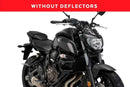 Side Downforce Spoilers Black For Yamaha MT-07 2018-2020