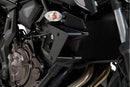 Side Downforce Spoilers Black For Yamaha MT-07 2018-2020