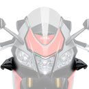 Side Downforce Spoilers Black / Black For Aprilia RSV 4 RF 2015-2020