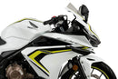 Side Downforce Spoilers Black / Black For Honda CBR 500 R 2019-Current