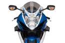 Side Downforce Spoilers Black / Black For Suzuki GSXR 600 2011-2016