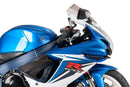 Side Downforce Spoilers Black / Black For Suzuki GSXR 600 2011-2016
