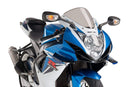 Side Downforce Spoilers Black / Black For Suzuki GSXR 600 2011-2016