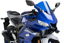 Side Downforce Spoilers Black / Blue For Yamaha YZF-R3 2019-Current
