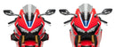 Side Downforce Spoilers Black / Red For Honda CBR 1000 RR 2017-2019