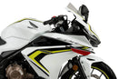 Side Downforce Spoilers Black / Red For Honda CBR 500 R 2019-Current