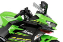 Side Downforce Spoilers Black / Red For Kawasaki Ninja 400 2018-Current