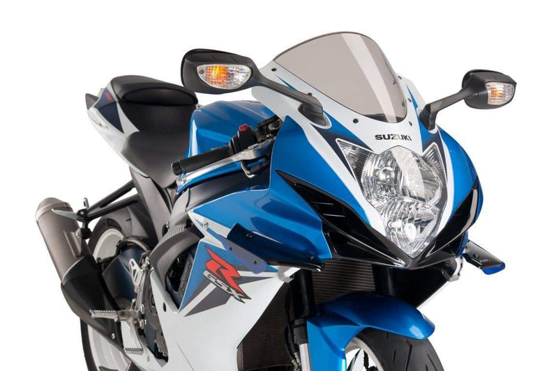 Side Downforce Spoilers Black / Red For Suzuki GSXR 600 2011-2016