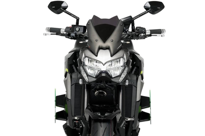 Side Downforce Spoilers Green For Kawasaki Z 900 2020-Current