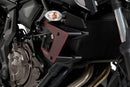 Side Downforce Spoilers Red For Yamaha MT-07 2018-2020