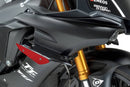 Side Downforce Spoilers Red For Yamaha YZF-R1 2015-Current