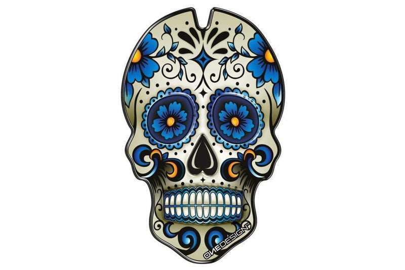 Skull Tank Pad Blue