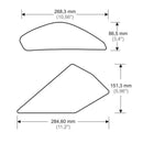 Onedesign Tank Grips Black For Kawasaki ZX10-R 2011-2015